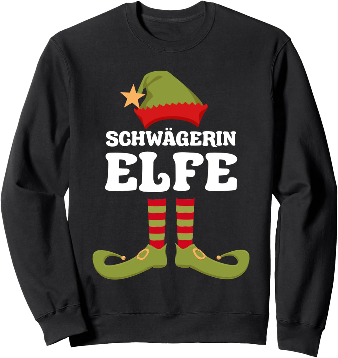 Schwägerin Elfe Weihnachtself Weihnachten Sweatshirt