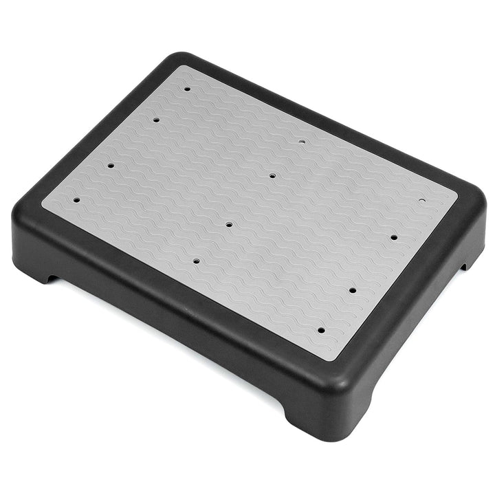 QWORK® rutschfest Halbstufe 9cm - Tragbare Steighilfe & Einstiegshilfe Tritthocker bis 220 kg Belast