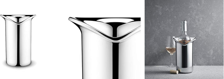 Georg Jensen Flaschenkühler, Edelstahl, Stainless Steel 16 x 16.2 x 24.6 cm