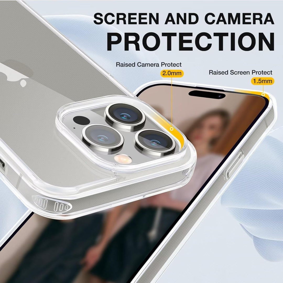 GOODVISH Handykette für iPhone 15 Pro Hülle mit Band | Kameraschutz und Bildschirmschutz | | Necklac