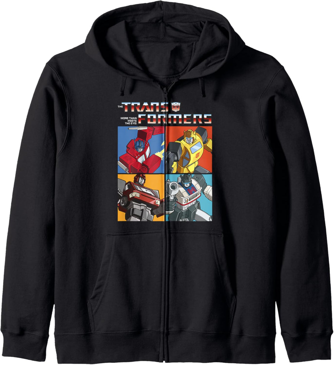 Transformers Retro Autobots Box Up Logo Kapuzenjacke