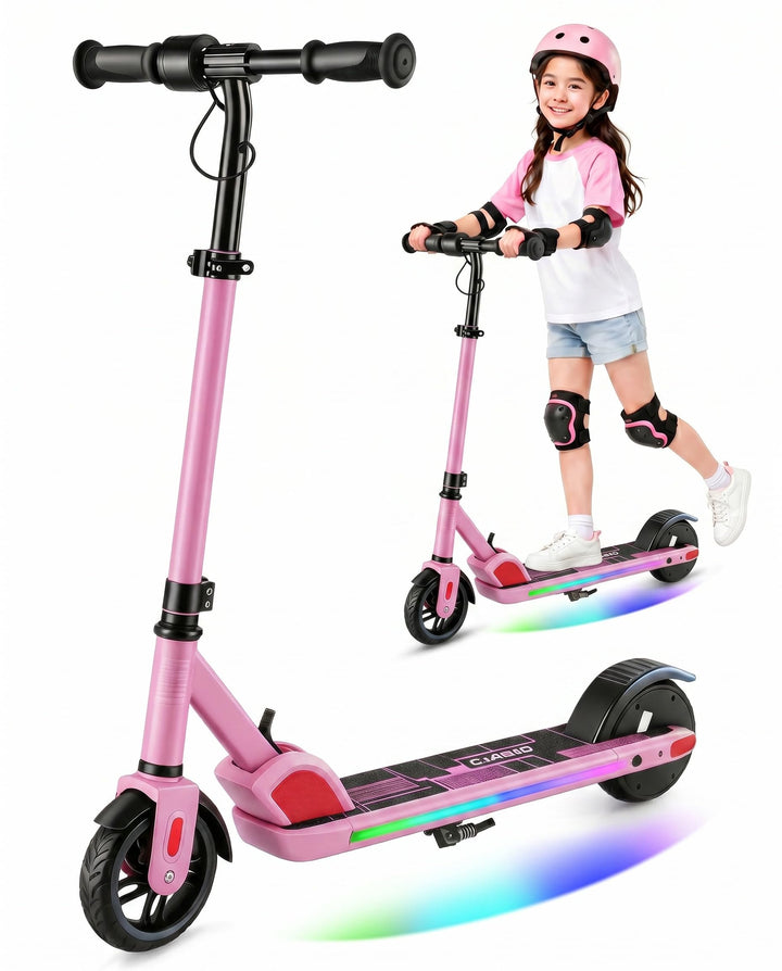 Caroma Elektroroller für Kinder von 6-12 Jahren, 150W Motor bis 16 km/h E Scooter, Faltbarer E Rolle