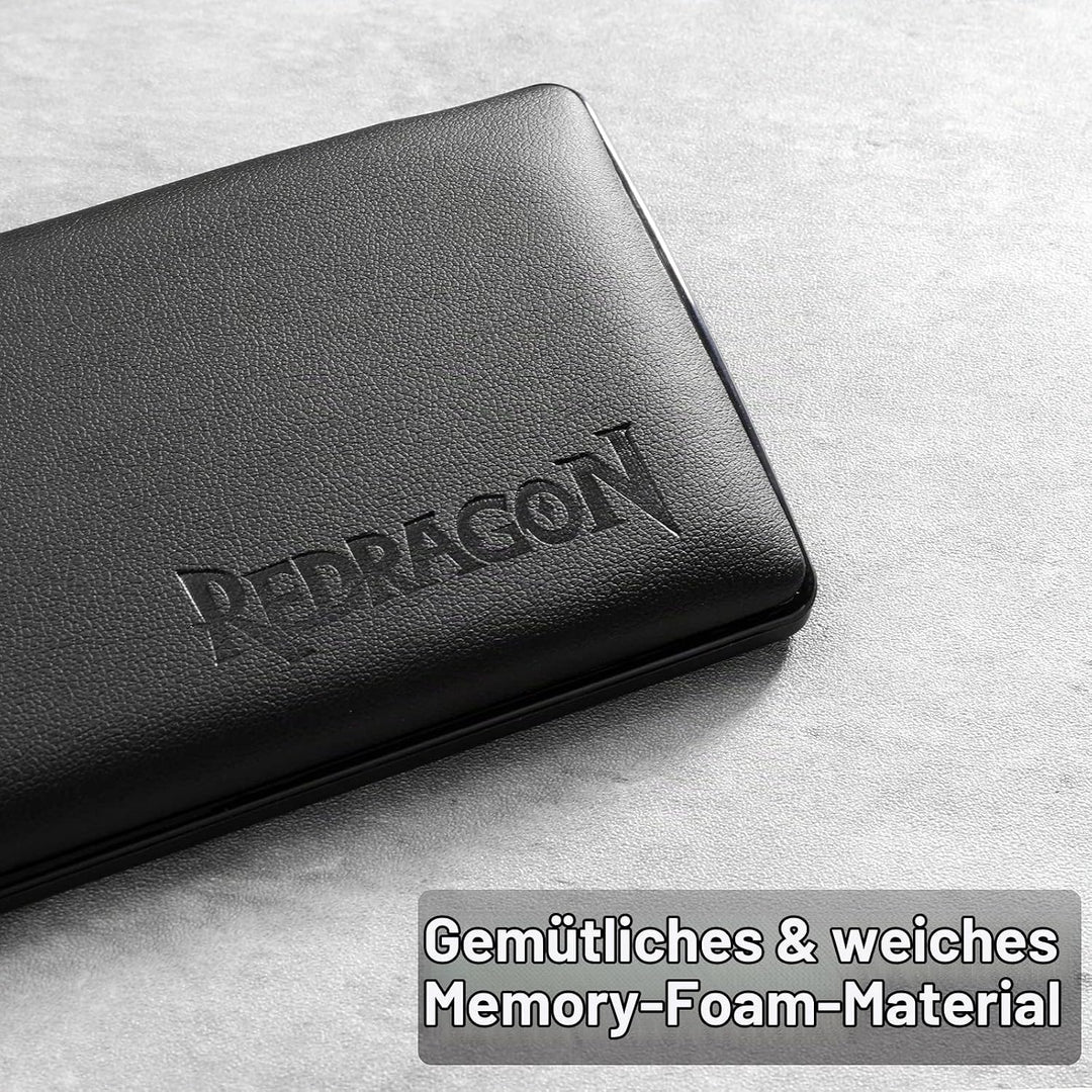 Redragon P036 Meteor M Computer Tastatur Handballenauflage, Ergonomische Handballenauflage aus weich