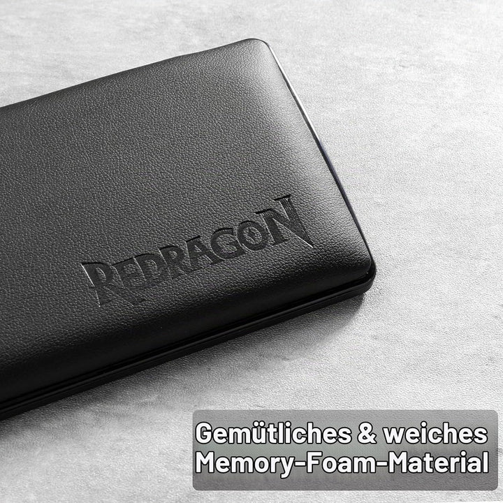Redragon P036 Meteor M Computer Tastatur Handballenauflage, Ergonomische Handballenauflage aus weich