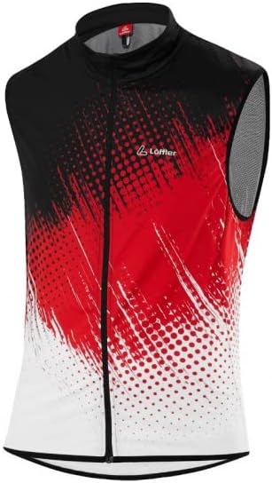 Löffler M VEST WORLDCUP Black/Red 46 Black/Red, 46 Black/Red
