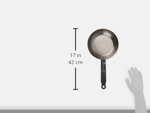 De Buyer - Bratpfanne CARBONE PLUS aus Eisenstahl - 20 cm Durchmesser - 5110.20, 20 cm Durchmesser