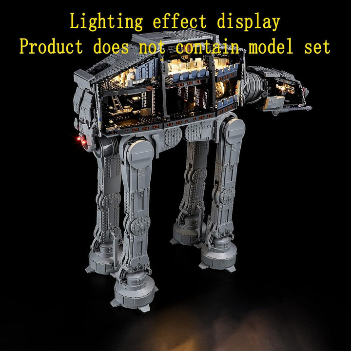 GEAMENT (grosse Grösse LED Licht-Set Kompatibel mit Lego Star Wars 75313 at-at Baumodell (Lego Set N