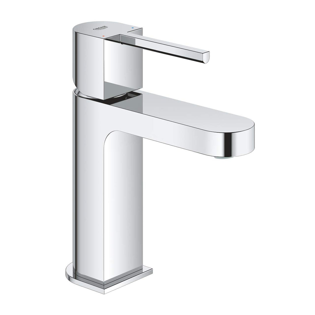 GROHE Plus | Badarmatur- Einhand-Waschtischbatterie | Glatter Körper | chrom | 33163003 S Glatter Kö