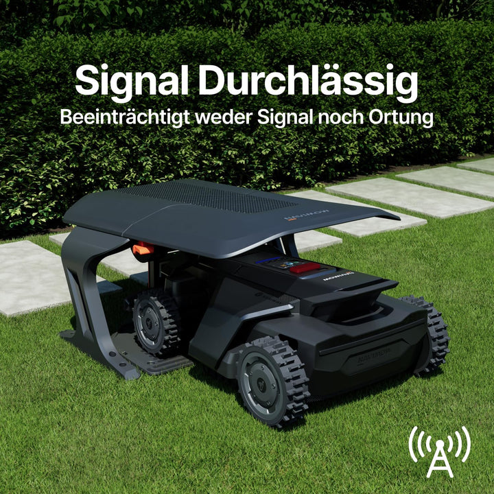 Segway Navimow Garage X, Faltbare Garage für X420 Mähroboter, Keine Signalblockierung, Schutz vor So