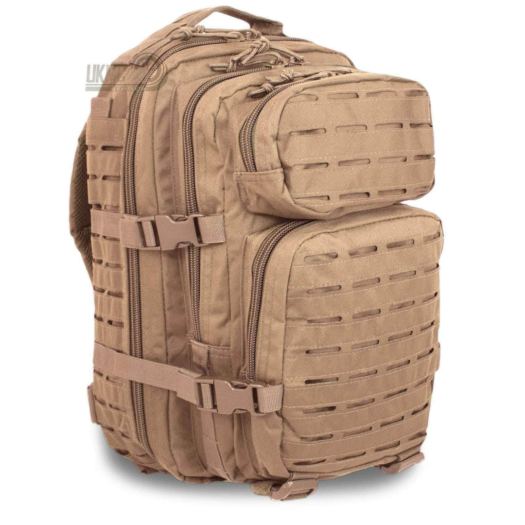 Rucksack US Assault Pack Laser Cut Einheitsgrösse Coyote, Einheitsgrösse Coyote