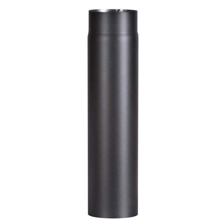 FIREFIX R120/5 Ofenrohr aus 2 mm starken Stahl (Rauchrohr) in 120 mm Durchmesser, für Kaminöfen und