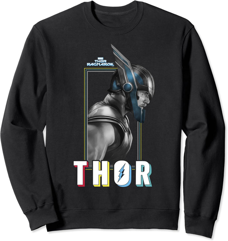 Marvel Thor Ragnarok Thor Profile Portrait Sweatshirt