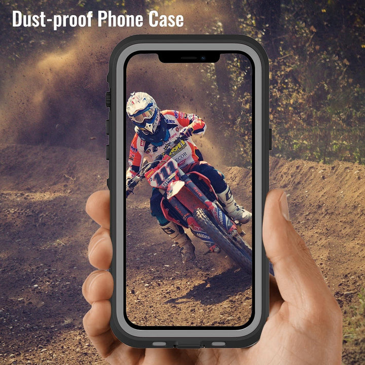 Transy Wasserdichte iPhone 13 Pro Max Hülle – Ganzkörperschutz Hülle für iPhone 13 Pro Max 6,7 Zoll