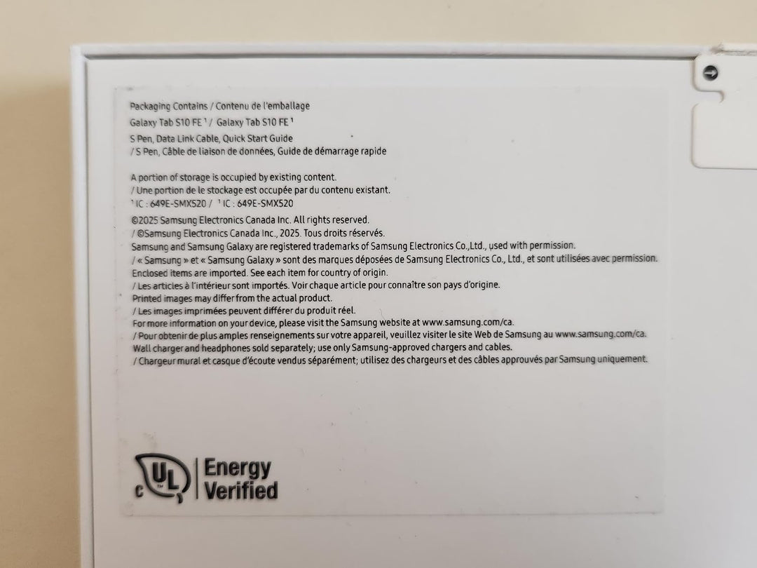 Samsung Galaxy Tab S10 FE X5200N Wi-Fi 128GB Blue EU