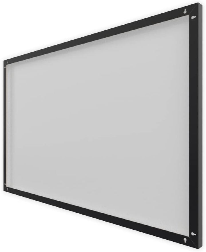 ALLboards Metallische Magnettafel KREIDETAFEL SCHWARZ 90x60cm MetalBoards Memoboard für jede Art von