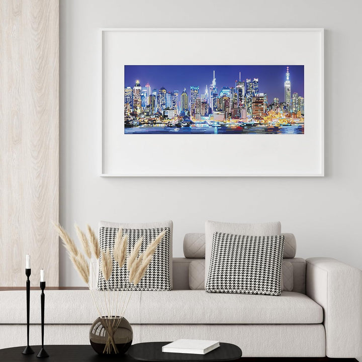 DIAMOND DOTZ 2592648 Original 5D Diamond Painting Set, Skyline, DIY Diamant-Malerei-Kit mit runden G