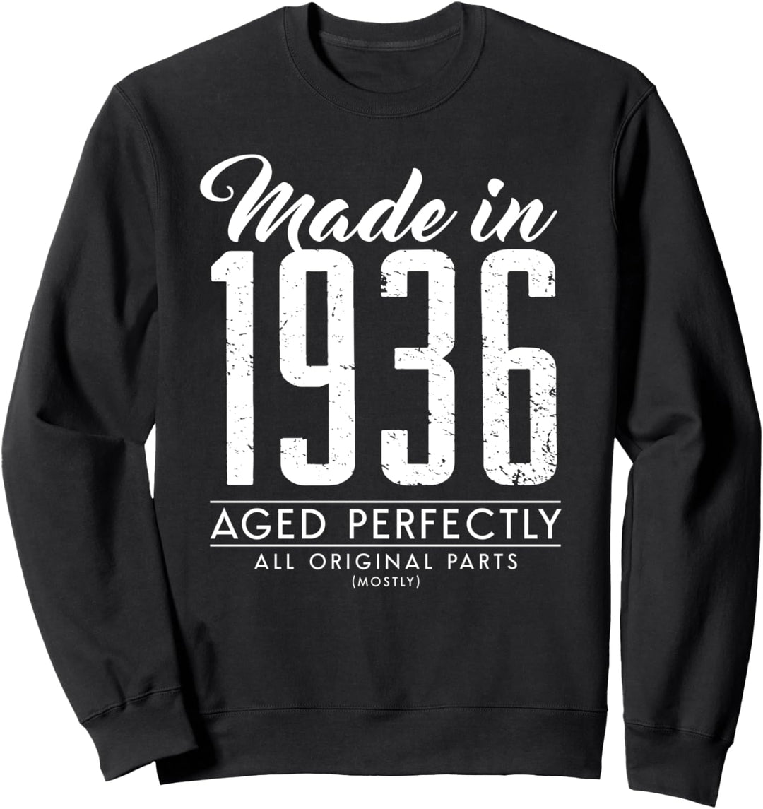 85. Geburtstagsgeschenk Made in 1936 85 Jahren Alt Sweatshirt
