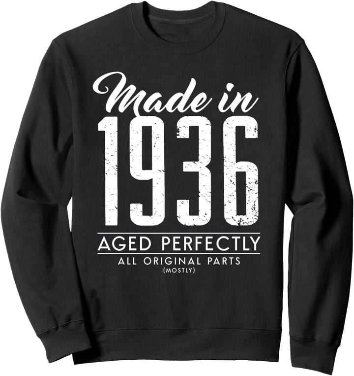 85. Geburtstagsgeschenk Made in 1936 85 Jahren Alt Sweatshirt