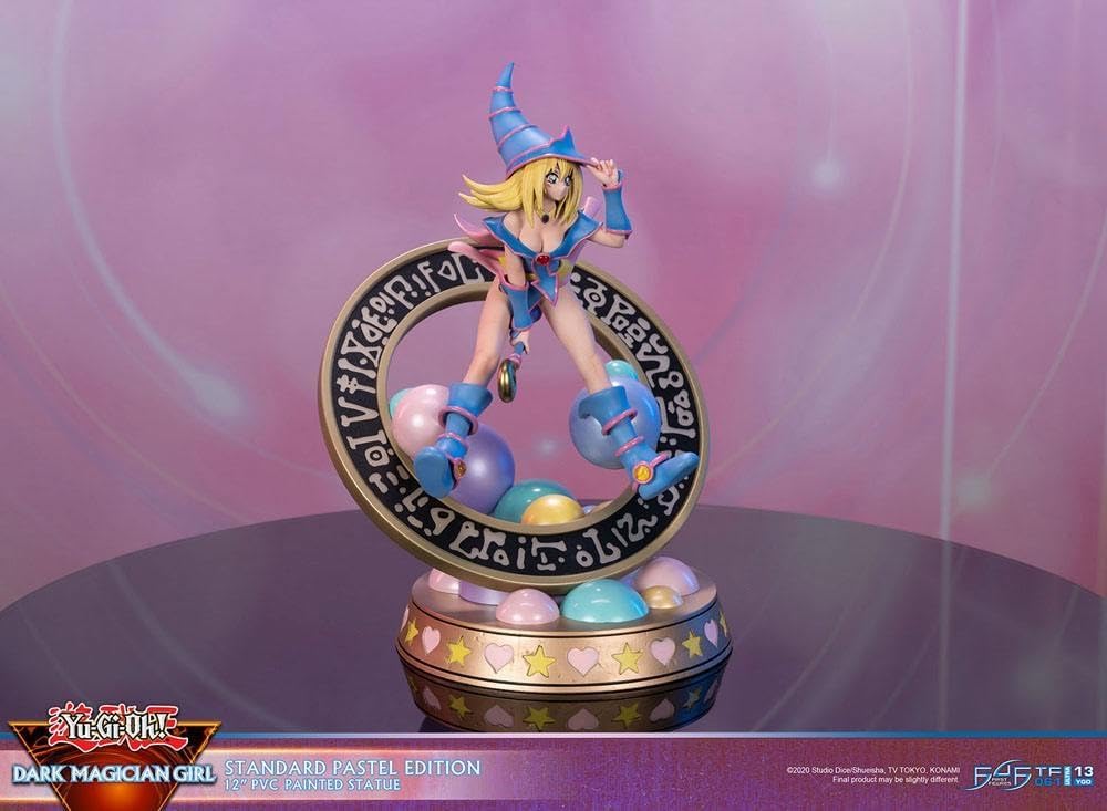 FIRST4FIGURES YU-GI-OH - Dark Magician Girl - Statuette Standard Pastel Edition 30cm