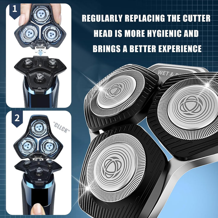 SH71/50 Scherköpfe kompatibel mit Phil*is S5000 Serie (S5XXX), S7000 (S7XXX), SH60/70 und SH71/50, 2