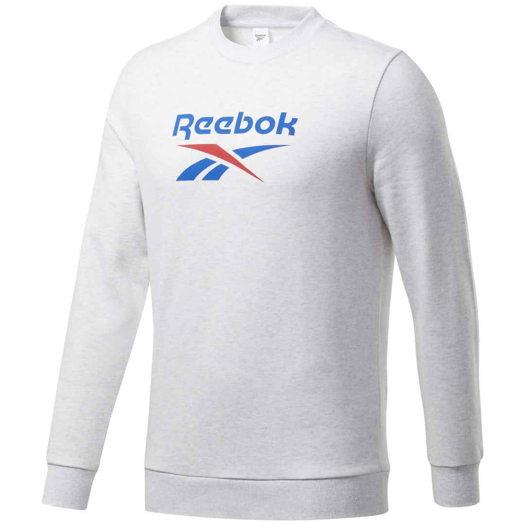 Reebok Herren Cl F Vector Crew Sweatshirt, Whtmel, XL