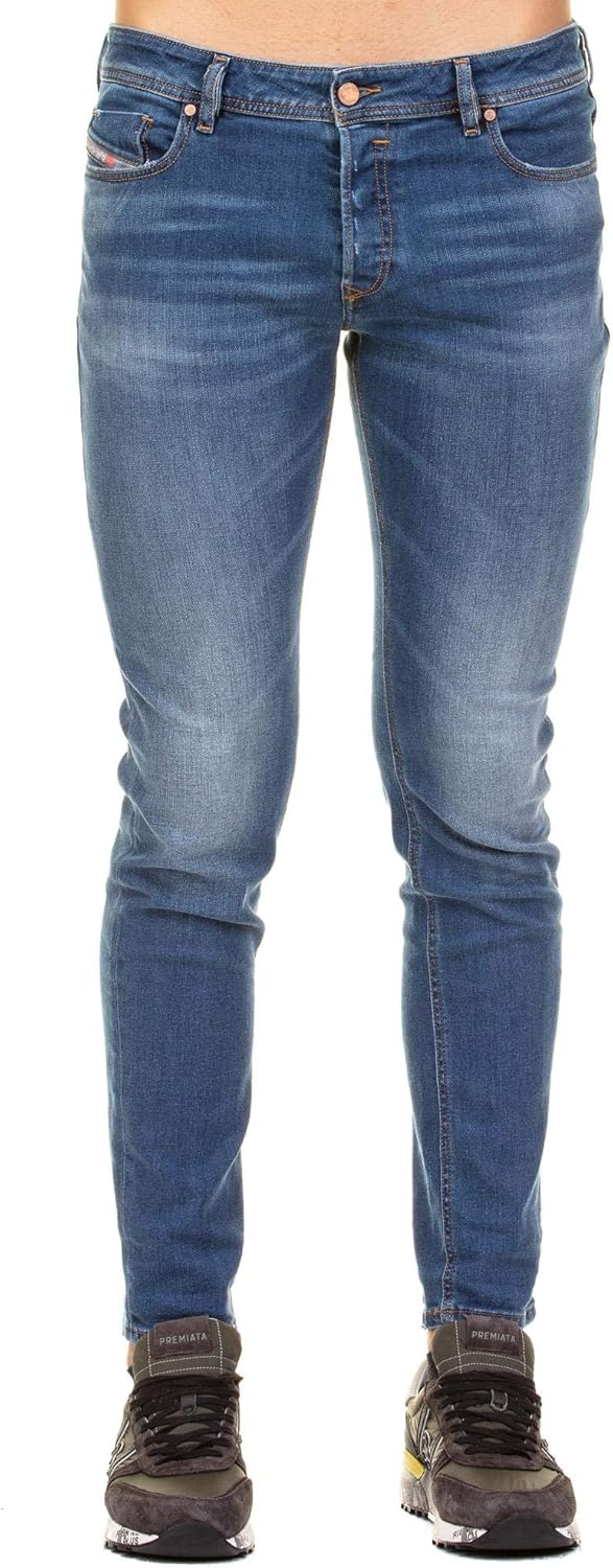 Diesel Herren Skinny Jeans 28W / 30L Blau, 28W / 30L Blau