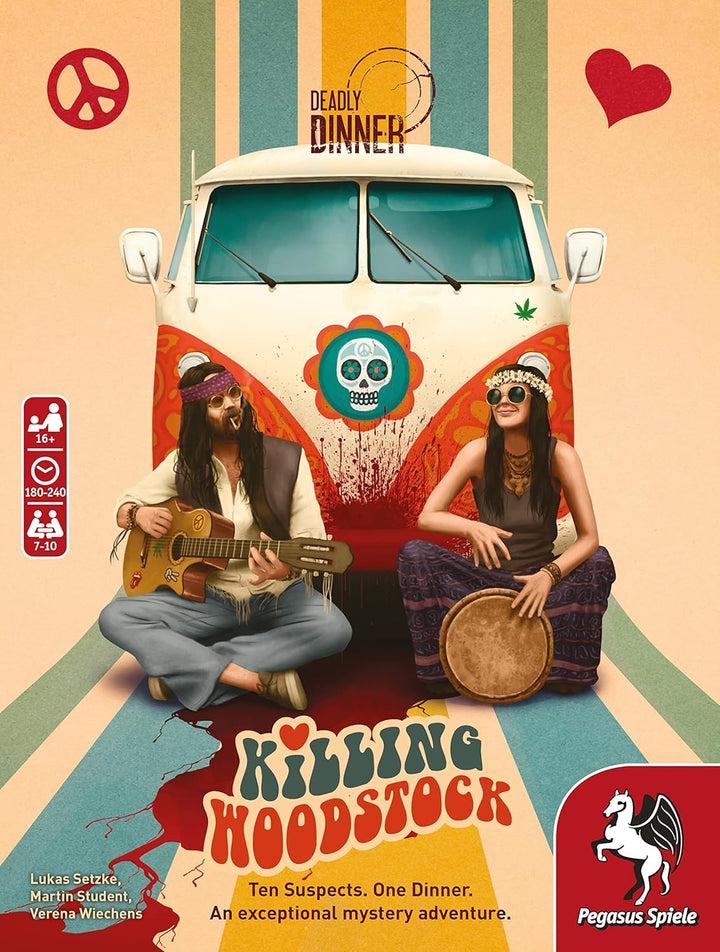 Pegasus Spiele Deadly Dinner - Killing Woodstock (English Edition)