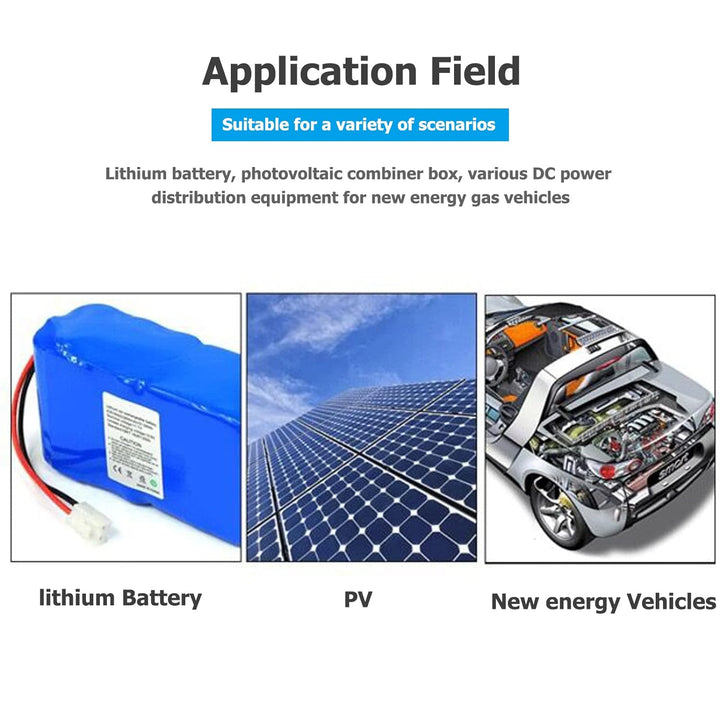DEWIN DC-Leistungsschalter, Leistungsschalterschutz 2P MCCB Solarbatterieschutzschalter Isolatorschu