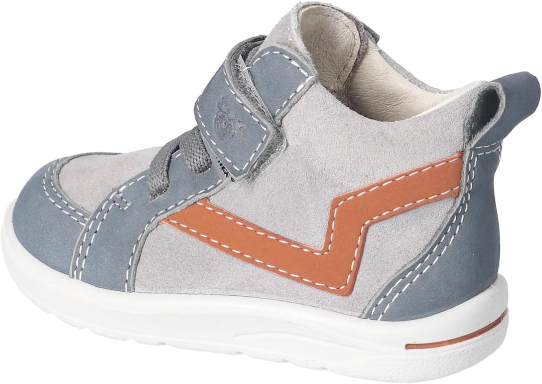 RICOSTA Jungen Low-Top Sneaker LOUI,Kinder Halbschuhe,WMS:Mittel, TEX 23 EU Graphit Space 450 M, 23