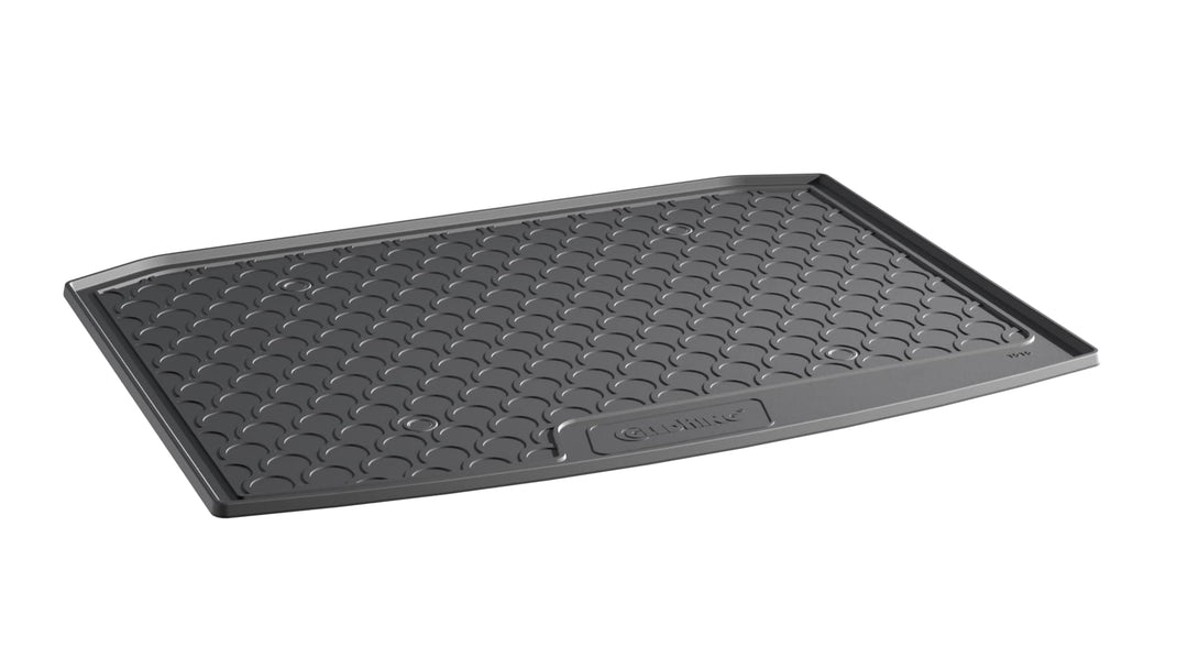 Gledring Rubbasol (Gummi) Kofferraumwanne kompatibel mit Skoda Karoq 2WD 7/2017- (Tiefe Ladeboden) K