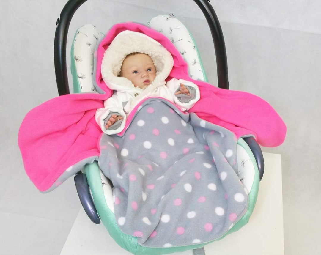 Atelier MiaMia - Einschlagdecke Baby Limitiert !! Einschlagdecke Babyschale (universell)