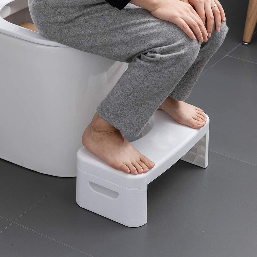 Coldcool Klappbarer Toilettenhocker, Töpfchen Tritthocker mit Duftposition, Badezimmer, Faltbarer Ko