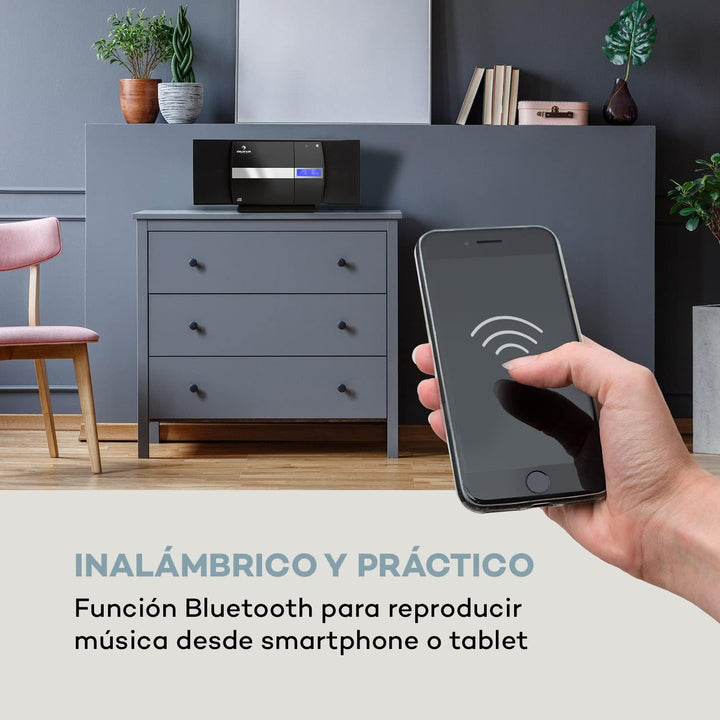 Stereoanlage black-grey, black-grey