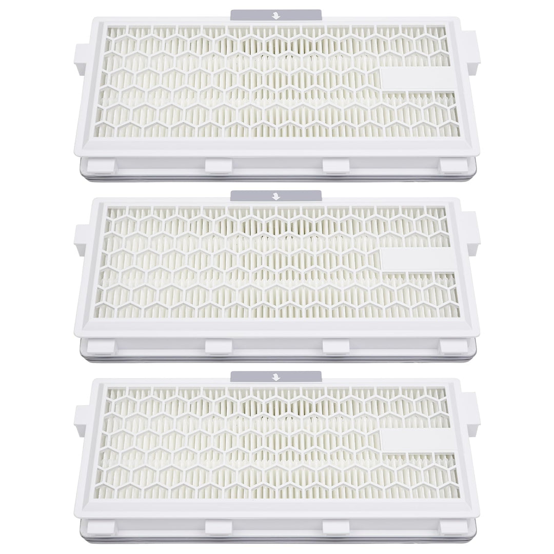 3 Stück HEPA Airclean Plus 50 Filters Kompatibel mit Miele Compact C1/C2, Complete C2/C3, Guard S1/L
