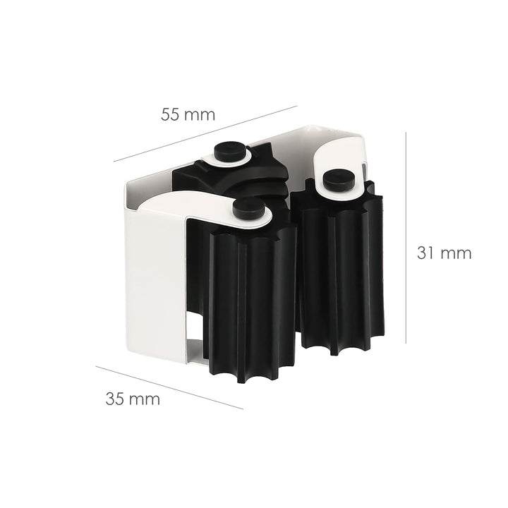 Aufhänger für Besen, Mops, Bürsten, Kehrschaufeln, 2 Stück