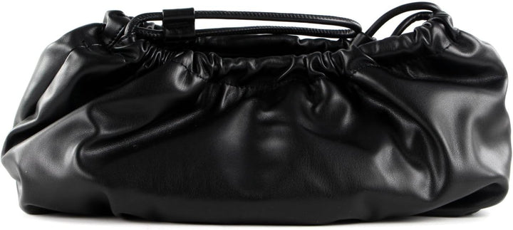 Seidenfelt stylishe Schultertasche Mysen lederfrei, Black