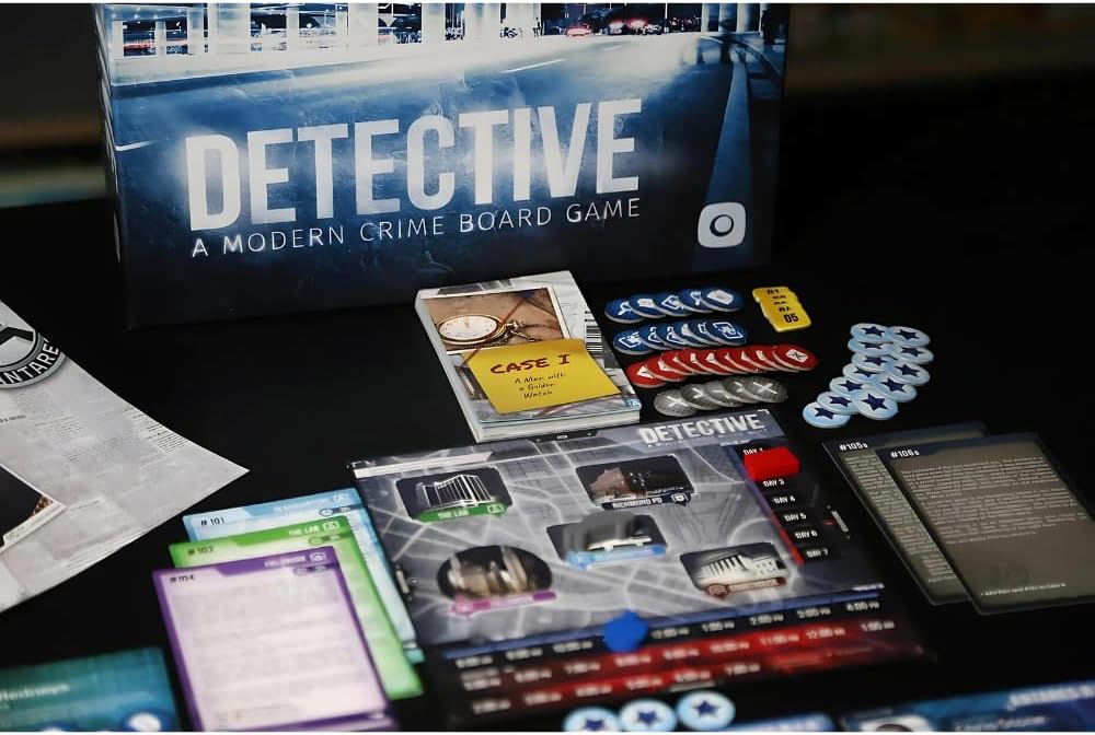 Portal Games POG1375 Detective: A Modern Crime Board Game, Multicoloured