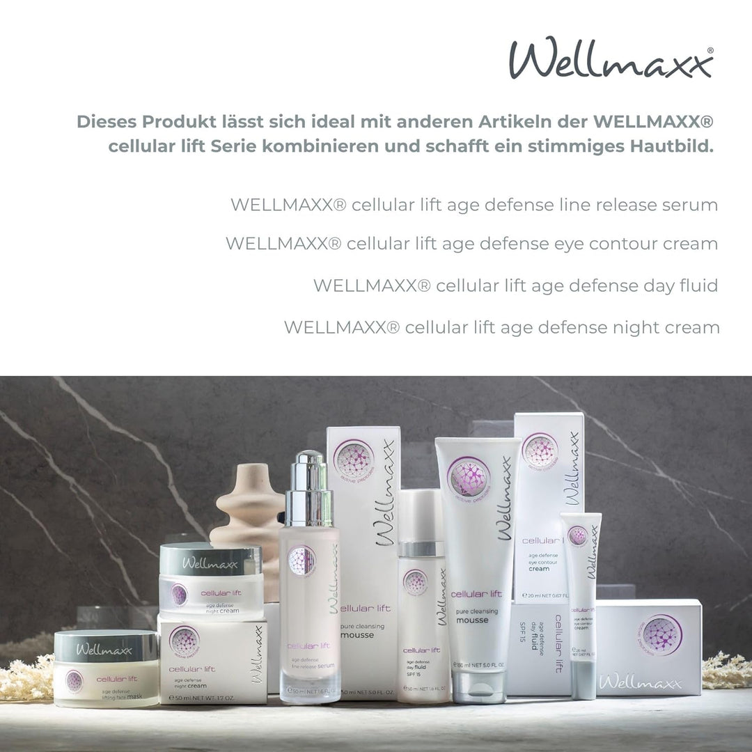 Wellmaxx cellular lift age defense lifting face mask