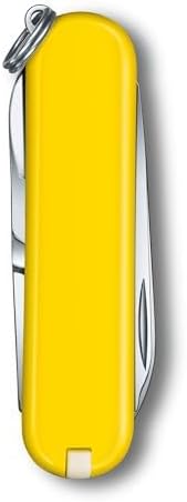 Victorinox Schweizer Taschenmesser, Klein, Classic SD, Multitool, Swiss Army Knife, Geschenk, 7 Funk