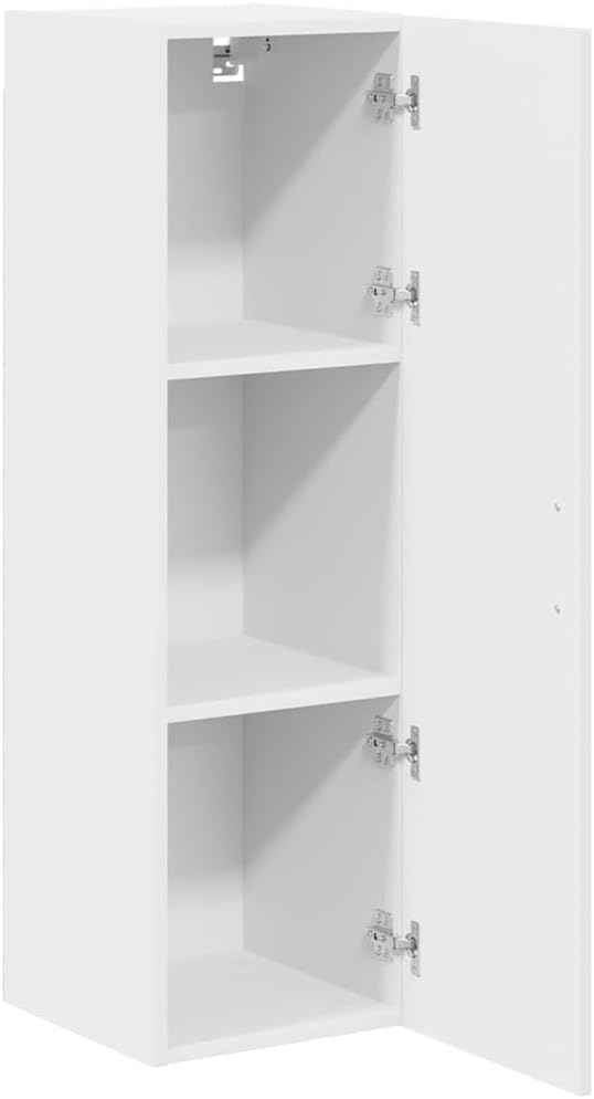 vidaXL Geschirrspülerfront Kalmar Weiss 30 x 31 x 100 cm Holzwerkstoff, Eleganter moderner Küchenreg