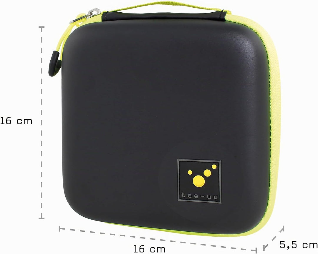 tee-uu AMPUSAFE XL - Übersichtliches Ampullarium | Grifflasche | robuste Aussenhülle | stossgeschütz