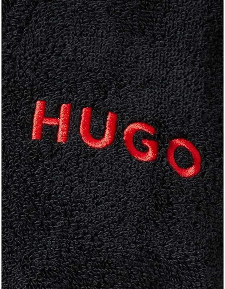 HUGO Damen Terry Dressing Gown L Black1, L Black1