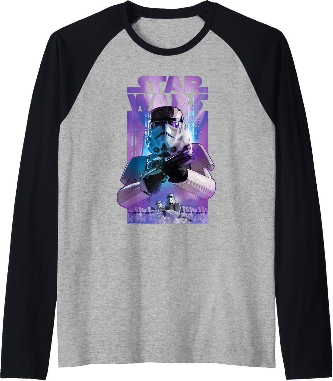 Star Wars Purple Storm Troopers Raglan