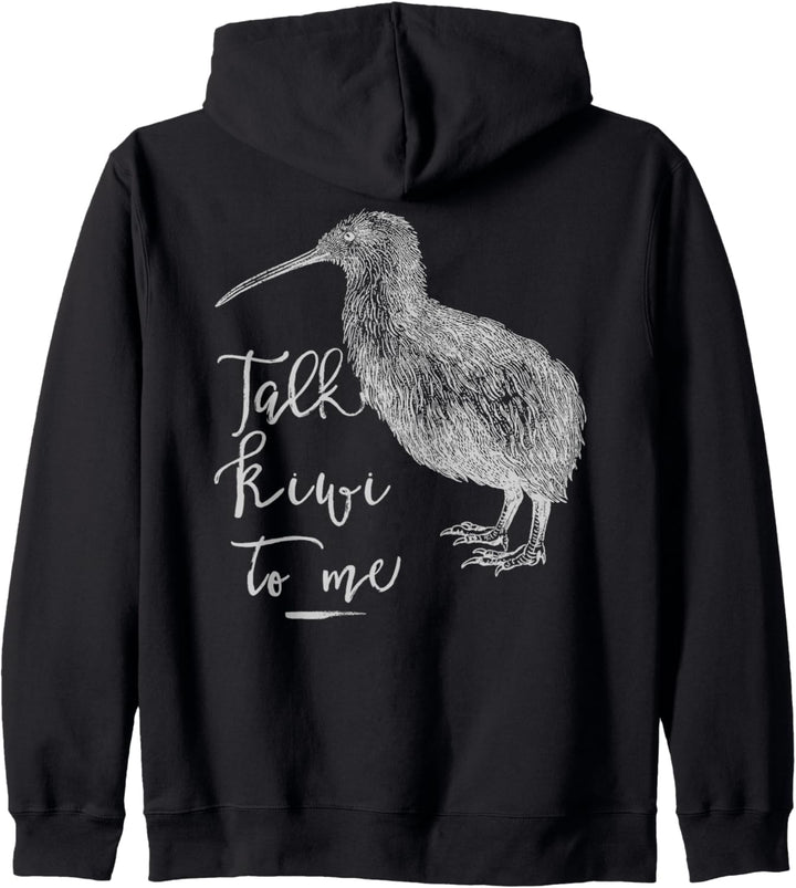 Kiwi: Sprich Kiwi mit mir Love Souvenir Geschenk Herren Kind Kapuzenjacke