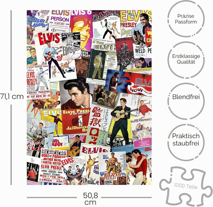 Aquarius 65334 Puzzle, Mehrfarbig