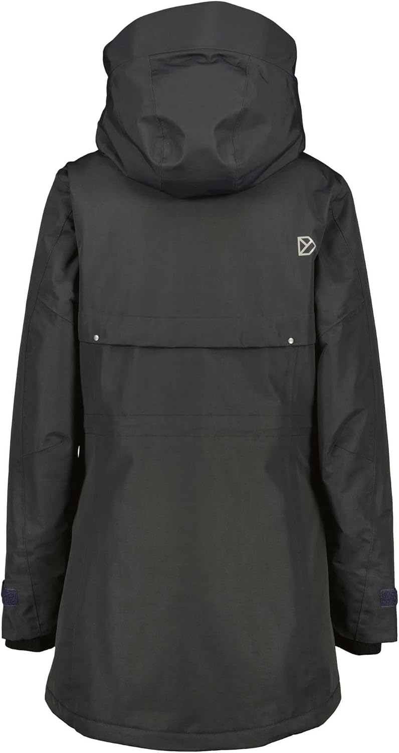 Didriksons Frida Parka 7 38 Schwarz, 38 Schwarz