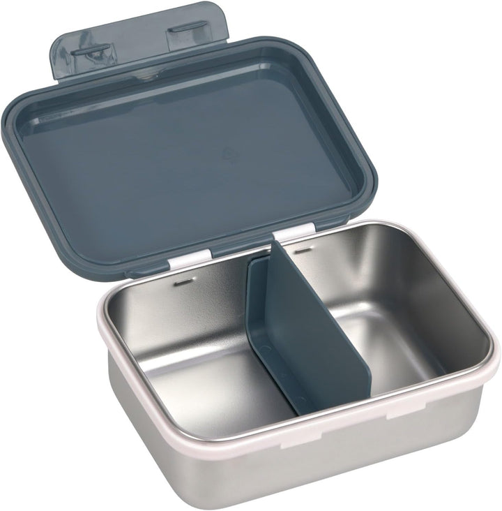 LÄSSIG Kinder Brotdose Edelstahl Lunchbox Frühstücksbox Nachhaltig Kindergarten Schule/ Happy Prints