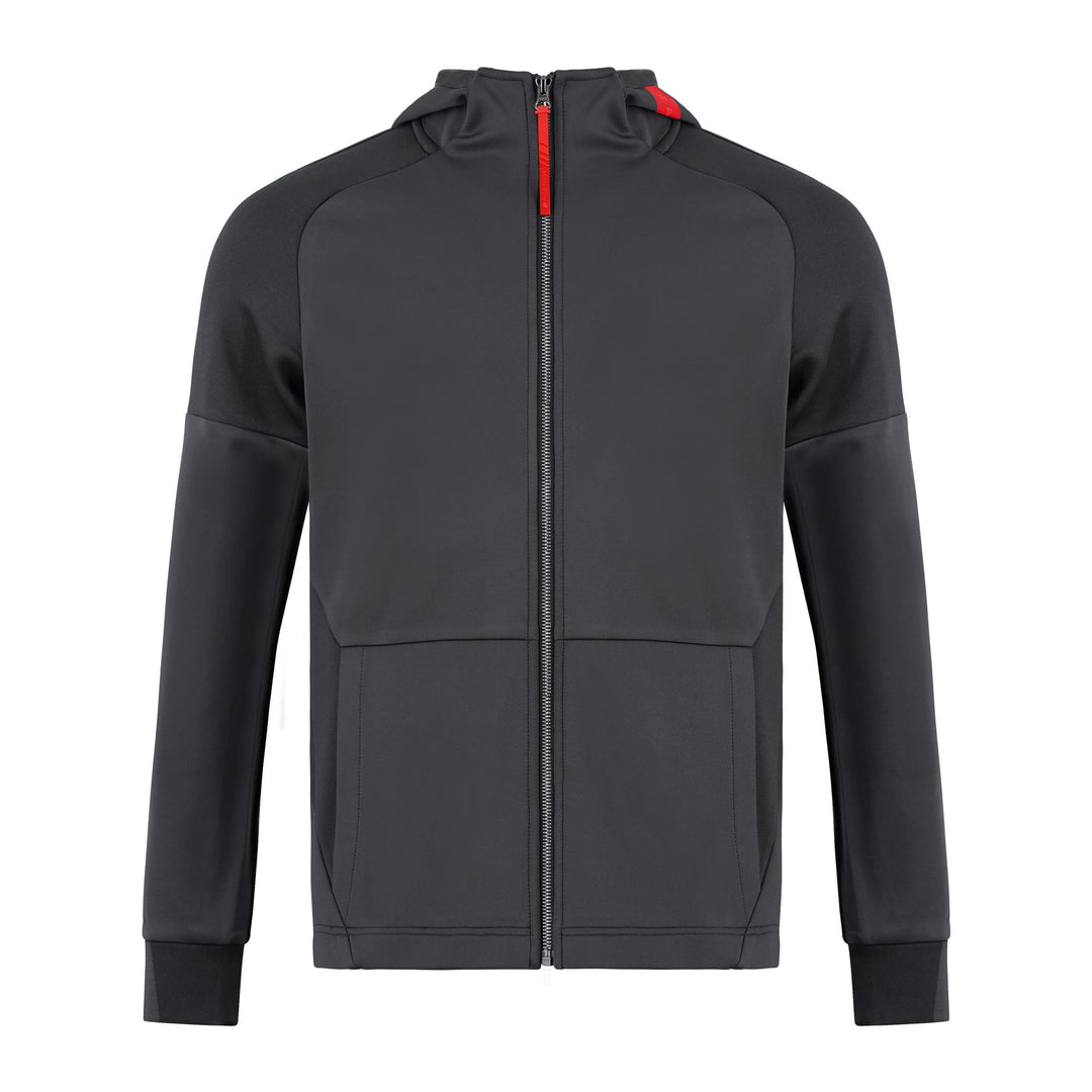 Audi Sport Midlayerjacke Herren grau (XL) XL Grau, XL Grau