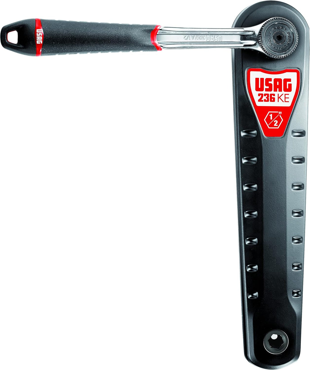 USAG U02360705 Verlängerungskette für Bits 1/2, Schwarz Einsätze 1/2, Einsätze 1/2