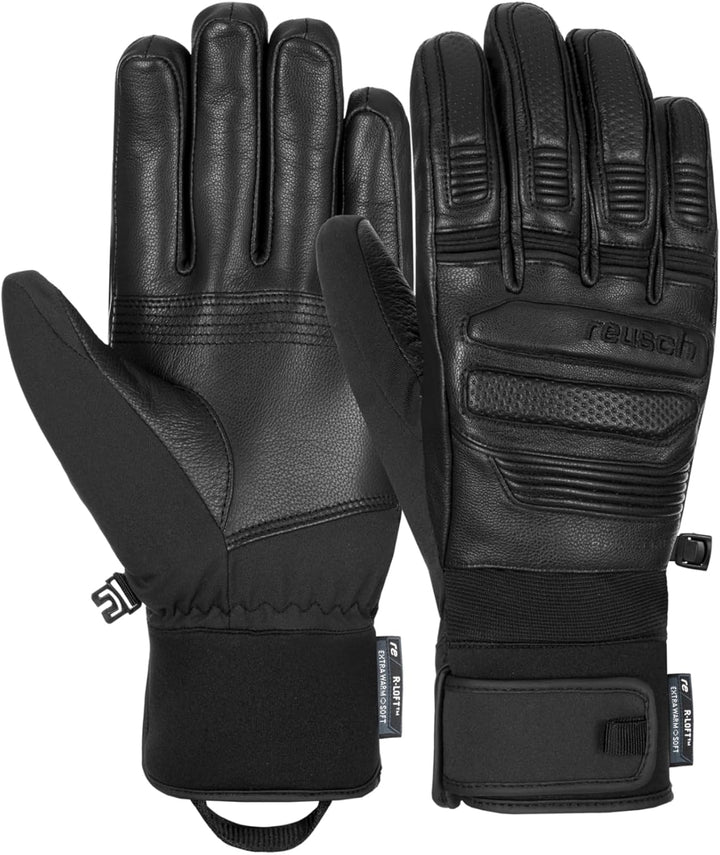 Reusch Unisex Erwachsene Fingerhandschuhe Arbiter Extra Warm, Winddicht, Extra Atmungsaktiv Herren F